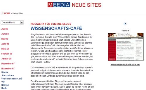 Wissenschafts-Cafe