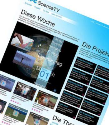 Geschichten der Wissenschaft » "DFG Science TV" gefällt und verkennt doch das dialogische Potential des Web 2.0